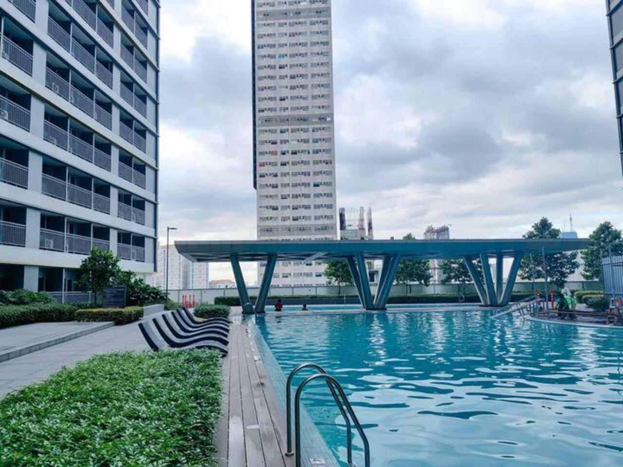 Apartment 1br Condotel With Balcony At Fame Residences #fm61 *